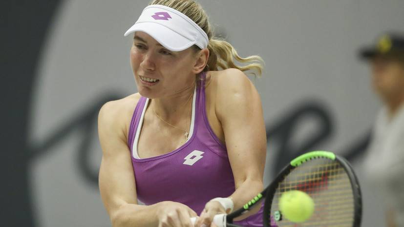 Александрова вышла в четвертьфинал турнира WTA в Линце