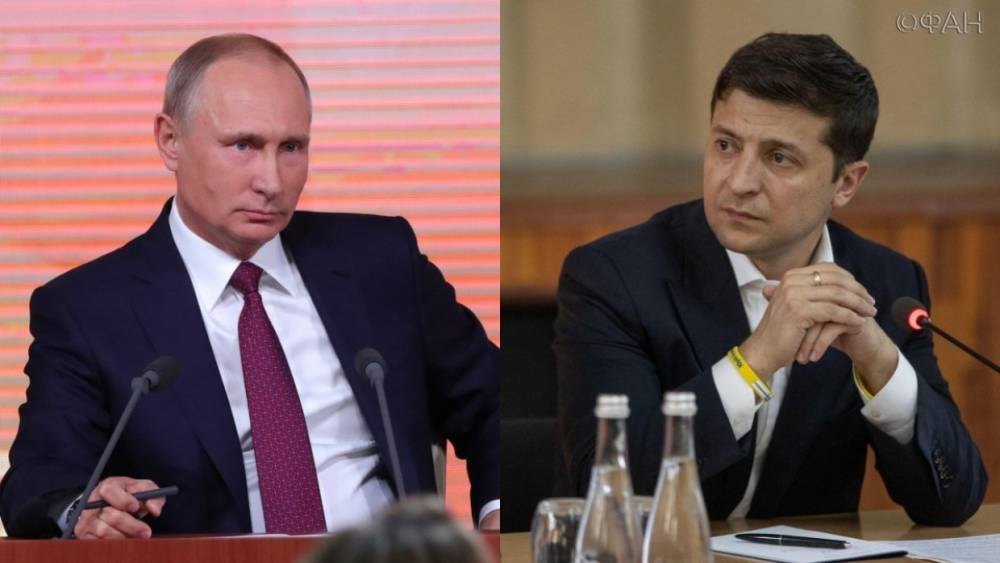 Зеленский назвал звонки Путину первыми шагами к урегулированию в Донбассе