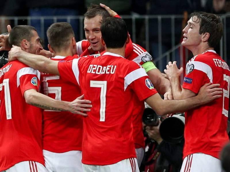 Россия разгромила Шотландию в отборочном матче ЧЕ-2020 со счетом 4:0