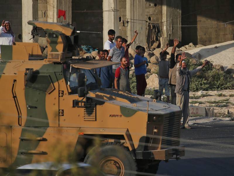 Турция уничтожила более ста «террористов» с начала операции в Сирии