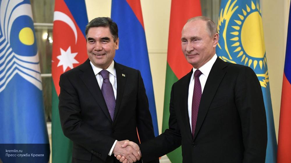Путин обсудил с Бердымухамедовым поставки автомобилей Aurus в Туркмению