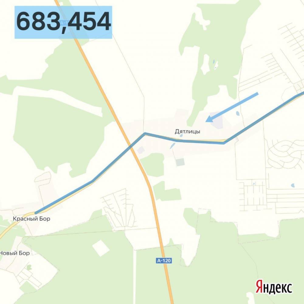 Автобусы № 454 и № 683 временно изменят маршруты из-за  работ на кольце у деревни Клясино