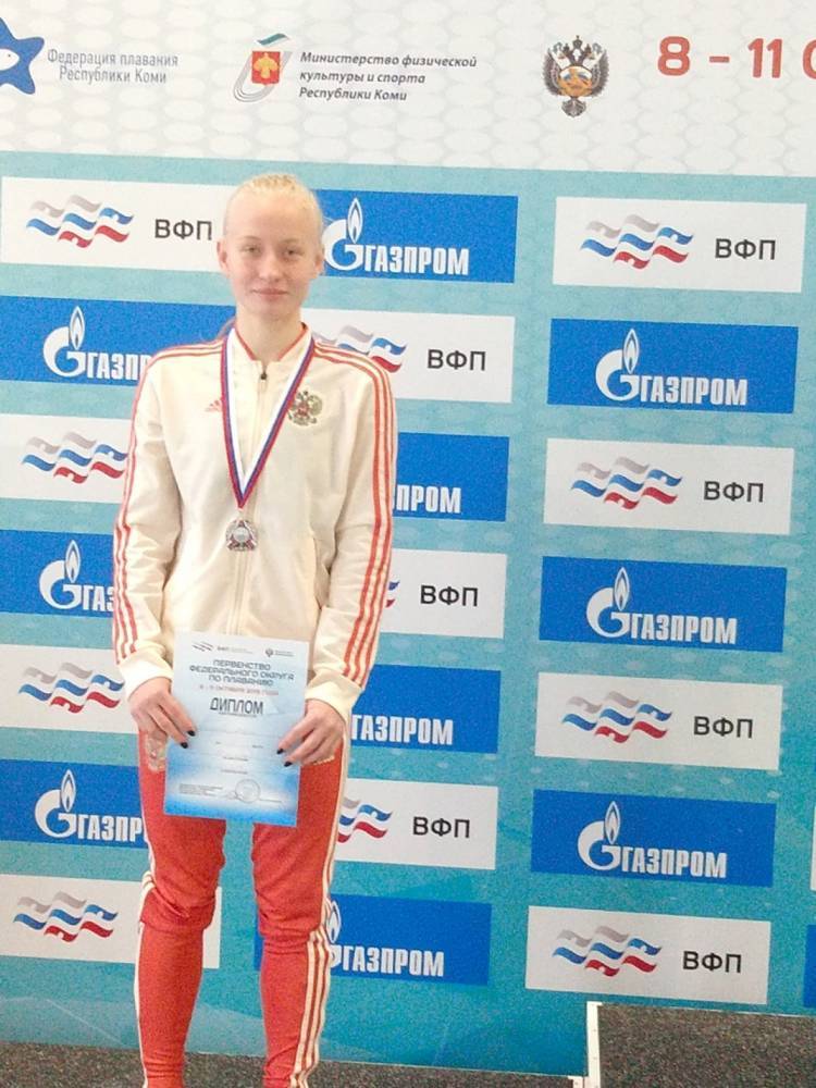 Воспитанница Суоярвской спортшколы установила рекорд республики по плаванию