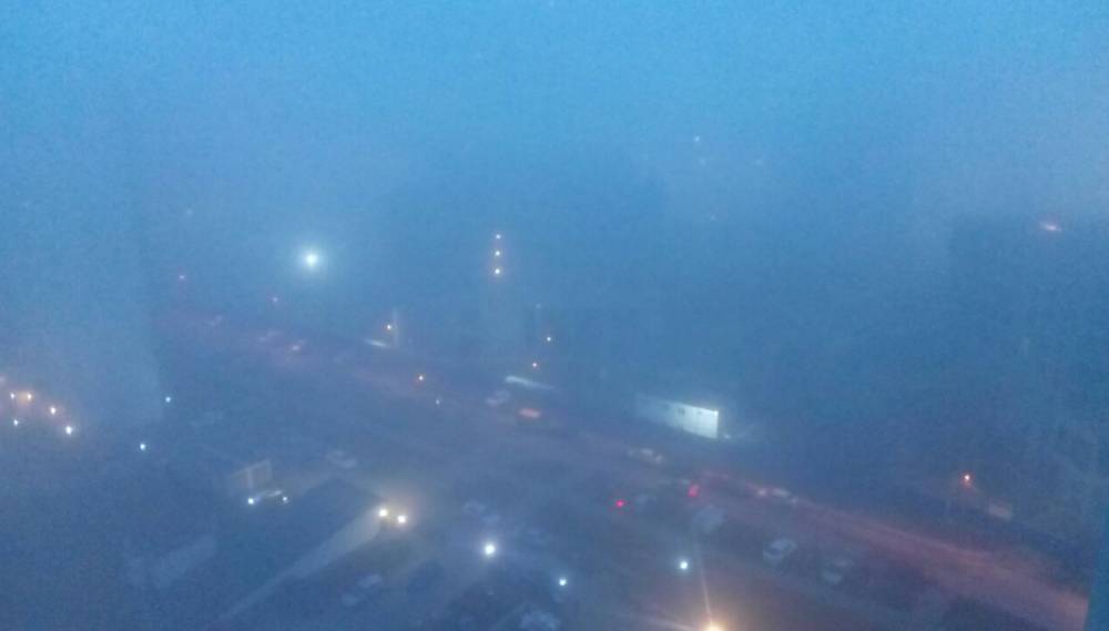 Петербуржцы делятся фото тумана, превратившего город в сцену из Silent Hill