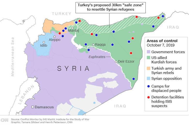 Турция начала наступление в Сирии - Cursorinfo: главные новости Израиля