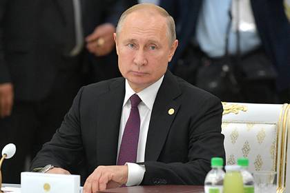 Путин назвал реальной угрозу нашествия боевиков с Сирии