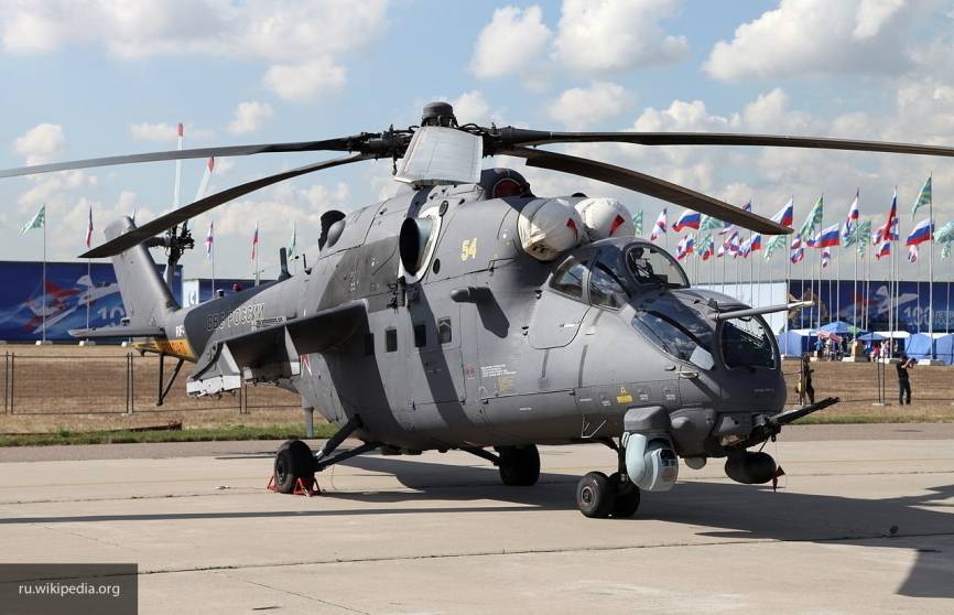В Нигерию поставлены 6 российских ударных вертолетов Ми-35М