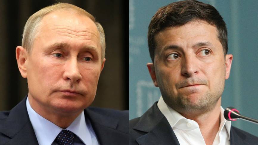 Зеленский назвал звонки Путину первым шагом к урегулированию в Донбассе