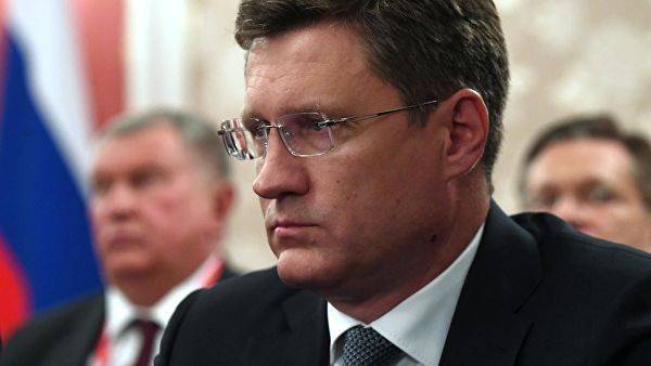 Новак обсудил транзит газа через Украину с представителями Германии