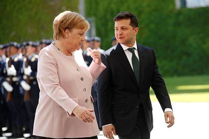 Зеленский и Меркель объявили о выполнении условий для встречи с Путиным
