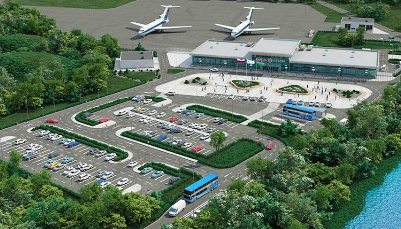 Новое здание аэровокзала Петрозаводска строят с опережением графика