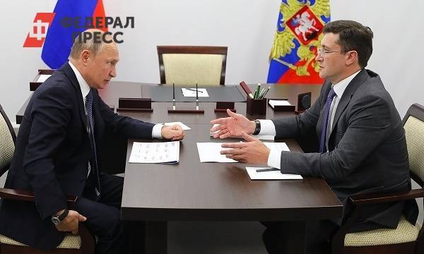 Никитин попросил Путина поддержать проект строительства нижегородского онкоцентра