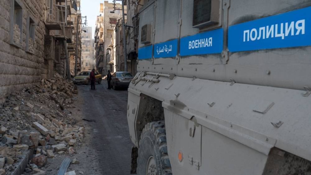 Боевики в Сирии подорвали СВУ на пути российского военного патруля