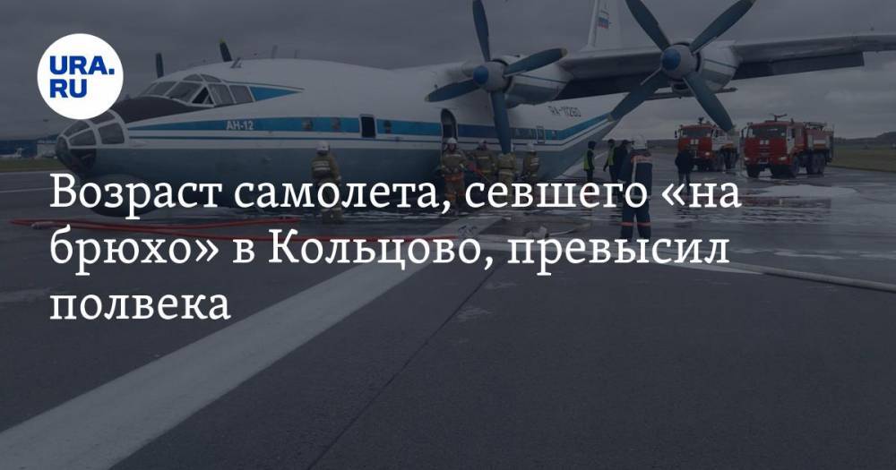 Возраст самолета, севшего «на брюхо» в Кольцово, превысил полвека