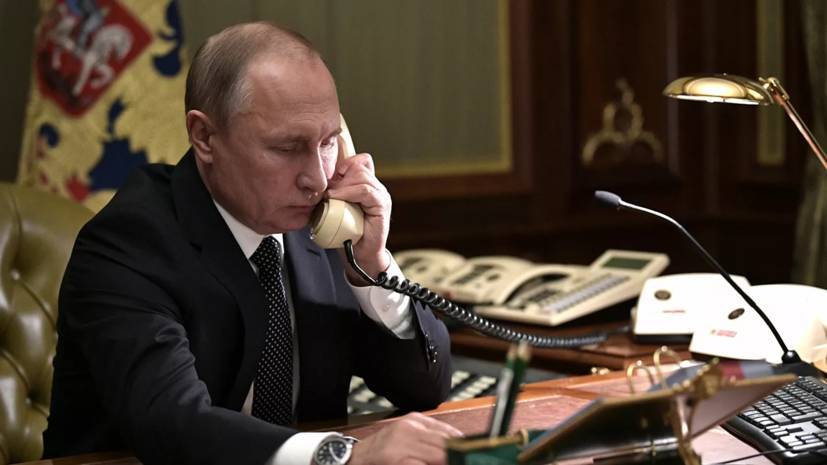 Путин провёл разговор с Пашиняном