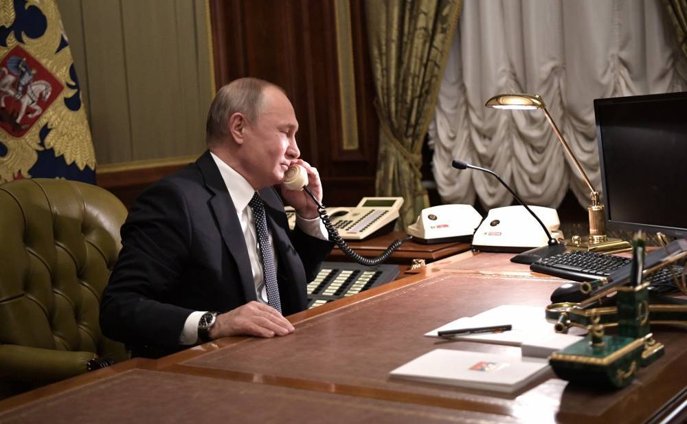 Путин провел телефонные переговоры с премьером Армении Пашиняном