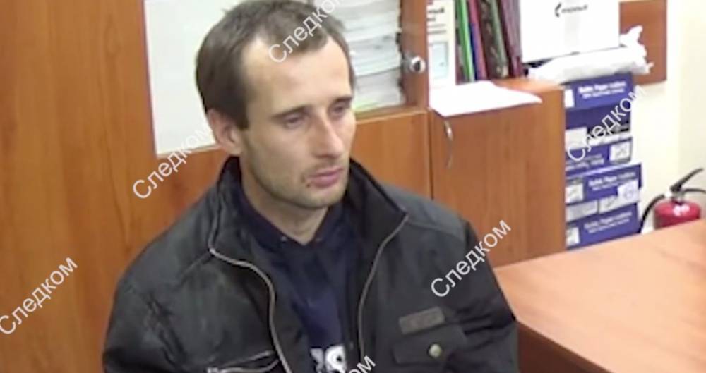 СК опубликовал видео допроса подозреваемого в убийстве девочки в Саратове
