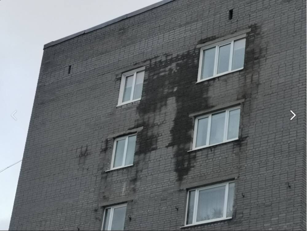 Девять этажей дом в Кировске уничтожено кипятком