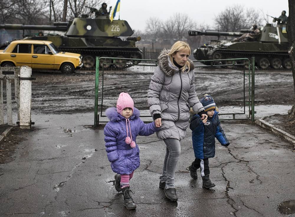 Киев обвинил Европу в развязывании войны в Донбассе