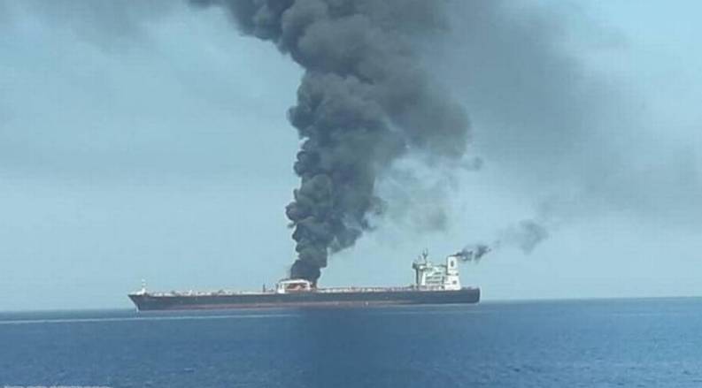 Саудовские пограничники получили сигнал о взрыве на иранском танкере