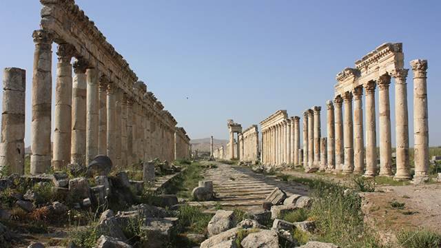 Война в Сирии уничтожает наследие древних цивилизаций