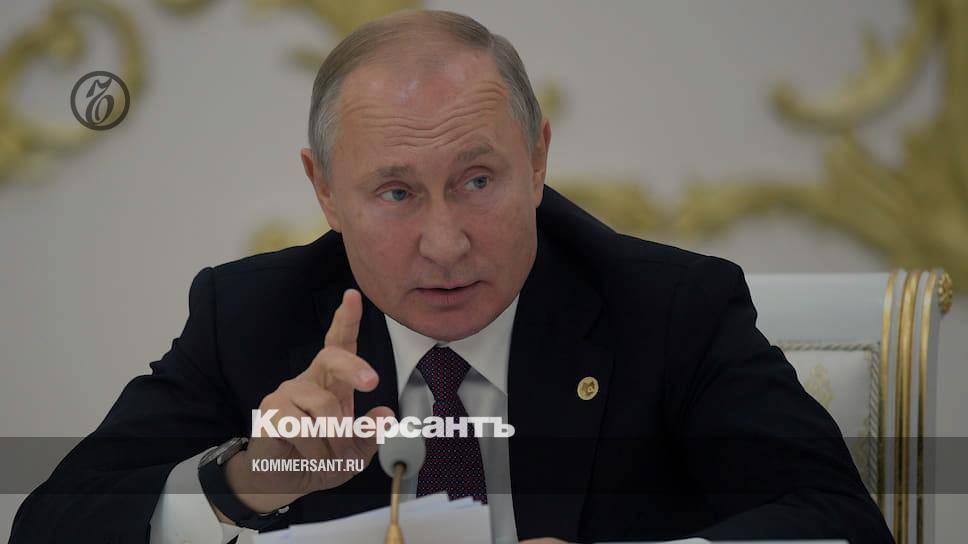 Путин: Зеленский не смог обеспечить развод сил в Донбассе
