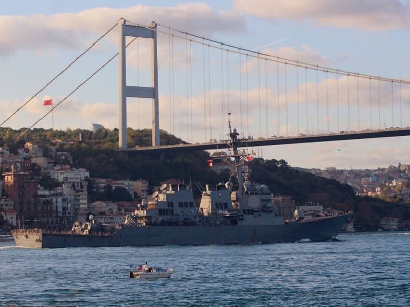 В Госдуме ответили на заход эсминца США в Чёрное море