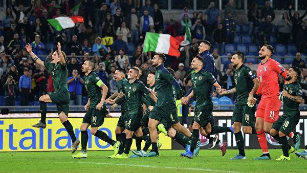 Футболисты сборной Италии обеспечили себе выход в финальную часть ЕВРО-2020