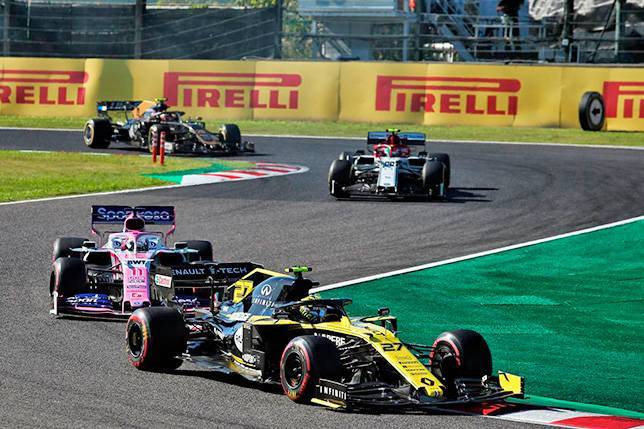 Команда Racing Point подала протест против Renault