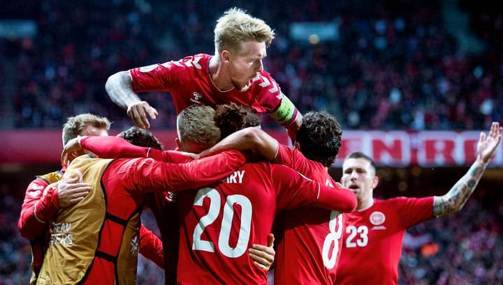 Дания обыграла Швейцарию в отборе к Евро-2020
