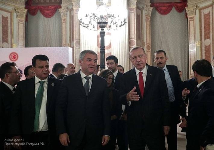 В Турции прошли переговоры Володина и Чавушоглу