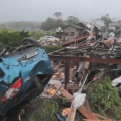 Япония продолжает борьбу с последствиями мощного тайфуна "Хагибис"