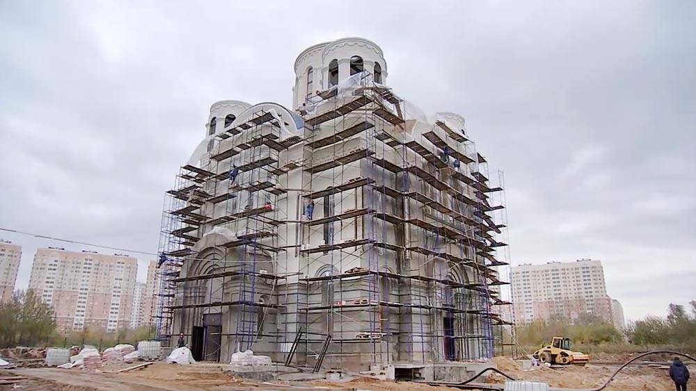 В Москве возводят храм в честь Покрова Пресвятой Богородицы