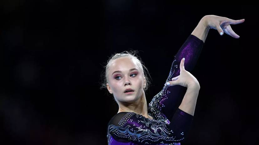 Мельникова завоевала бронзу в вольных упражнениях на ЧМ по спортивной гимнастике