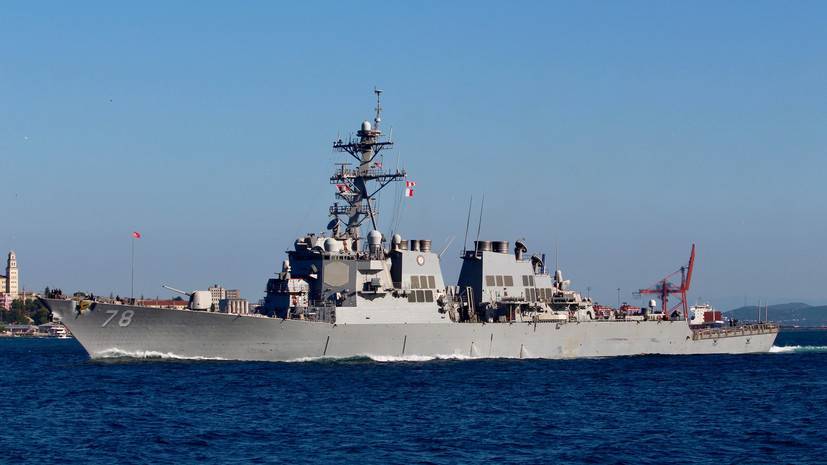 «Их цель — оправдать присутствие на границах России»: в США объяснили прибытие своего эсминца в Чёрное море