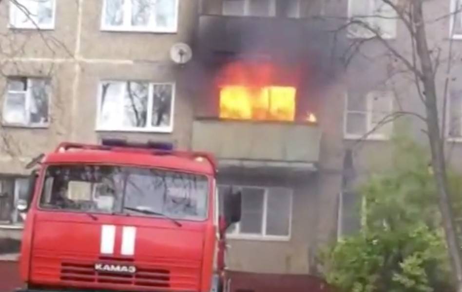 В Подольске из-за пожара эвакуировали жильцов многоэтажки