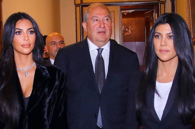 Ким Кардашьян извинилась перед президентом Армении и пообещала его удивить