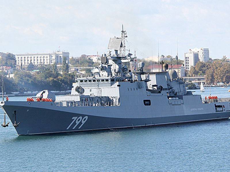 Российский фрегат выстрелил «Калибрами» в Средиземном море