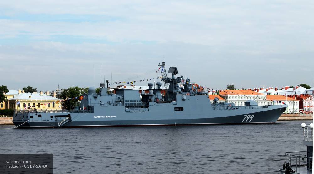 Фрегат «Адмирал-Макаров» прошел успешные испытания в Восточном Средиземноморье