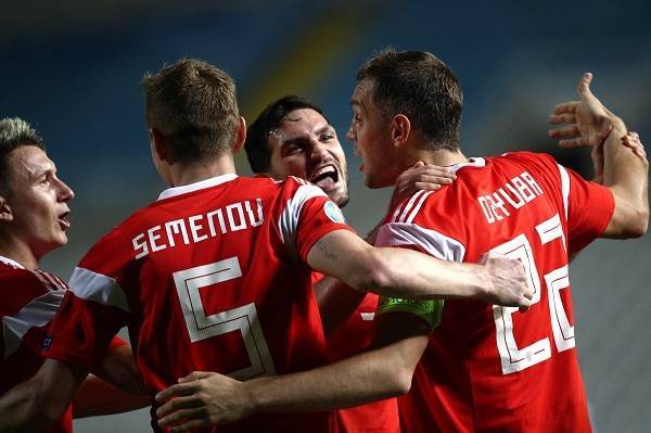 Сборная России вышла на чемпионат Европы по футболу 2020 года