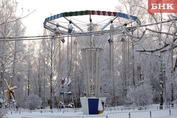 Как украсят Кировский парк в Сыктывкаре к Новому году
