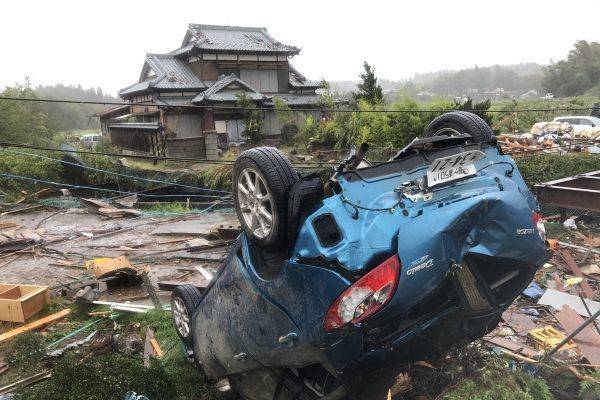 Число жертв тайфуна «Хагибис» в Японии увеличилось до 18