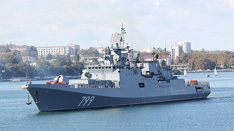 Российский фрегат провел стрельбы «Калибрами» на востоке Средиземноморья