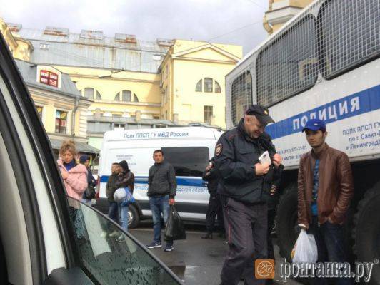 В Петербурге после драки задержали более 40 мигрантов