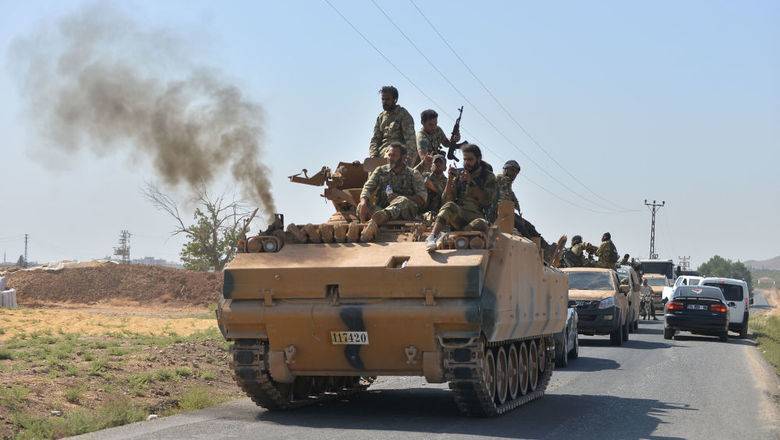 Военные Турции объявили о захвате ключевого пограничного сирийского города