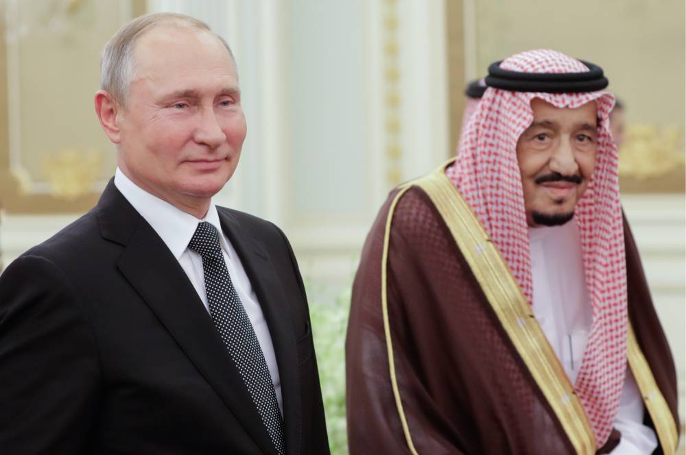 Путин оценил вклад короля Саудовской Аравии в развитие сотрудничества