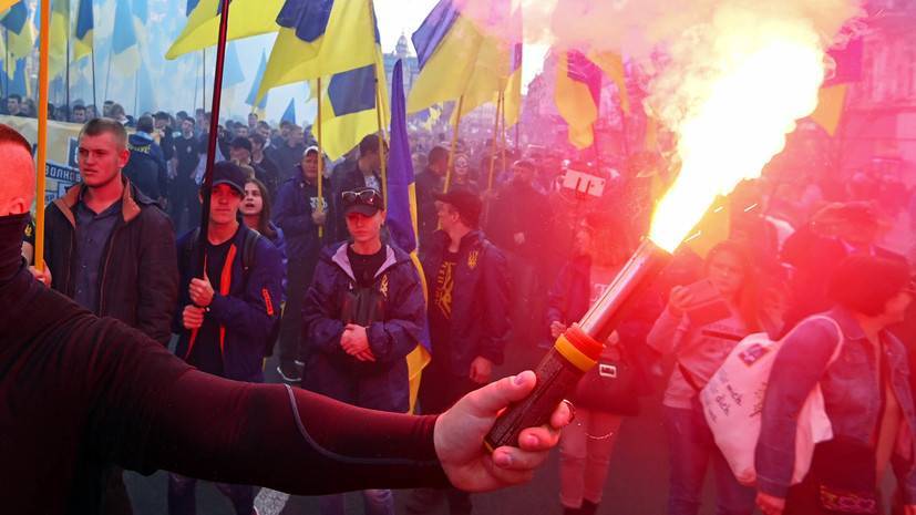 Полиция Киева насчитала до 12 тысяч участников акции в центре города
