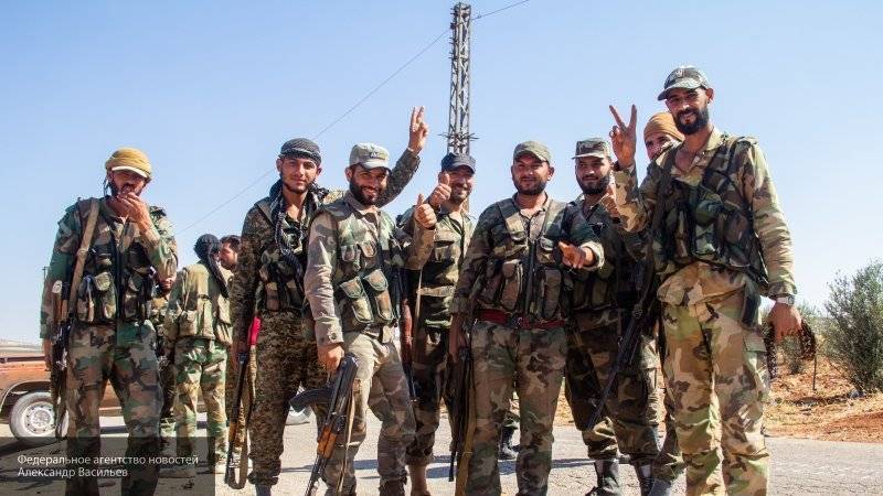 Сирийская арабская армия вошла в город Айн-Исса на севере САР
