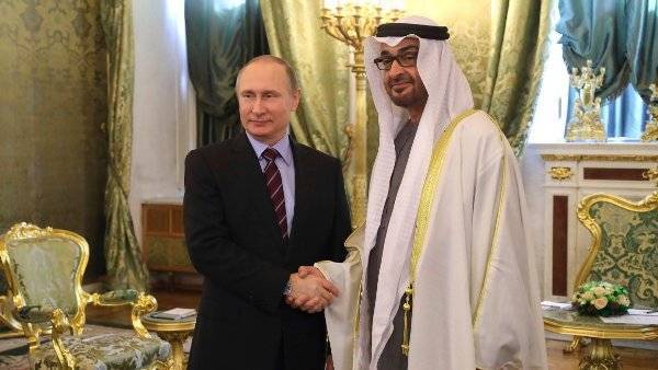 Ключевой темой госвизита Путина в ОАЭ станет экономическое сотрудничество