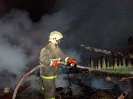 В Ноябрьске сгорели 12 вагончиков
